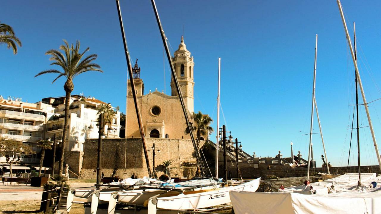 Sitges Atico 2 Min A Playa San Sebastian Apartment ภายนอก รูปภาพ